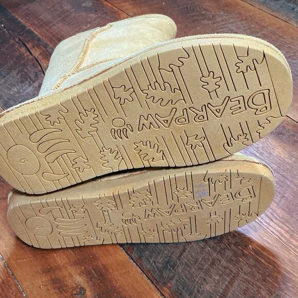 BEARPAW The Emma Tall Classic Suede Winter Boot Size 6 NWOT - Picture 5 of 5